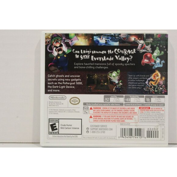 Luigi’s Mansion: Dark Moon Nintendo 3DS 2013 - Picture 3 of 4